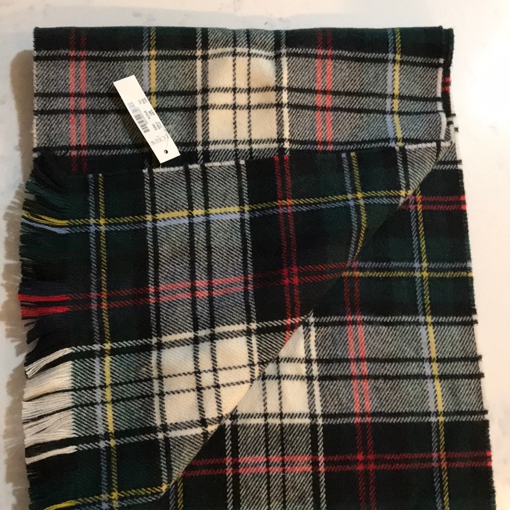 J.Crew Plaid Scarf